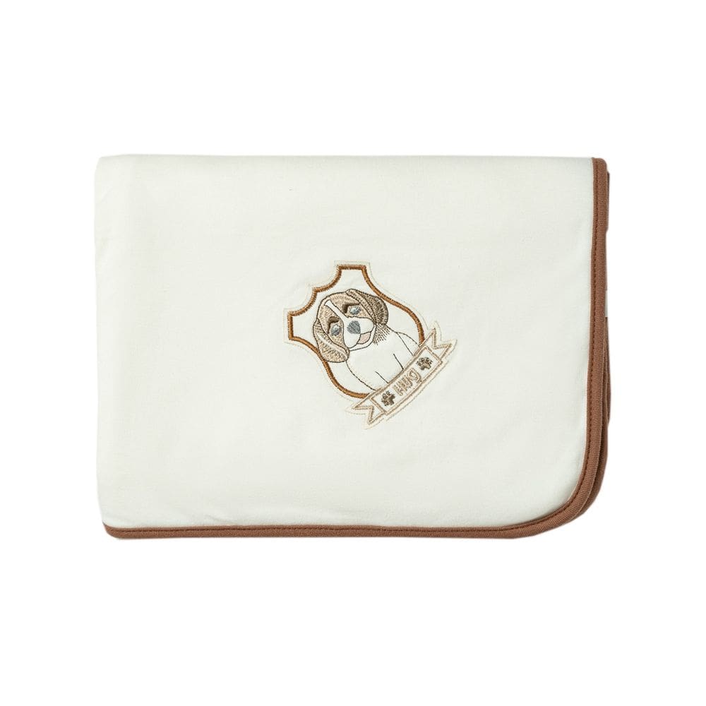 Manta de Suedine Doguinhos - Marrom - Hug