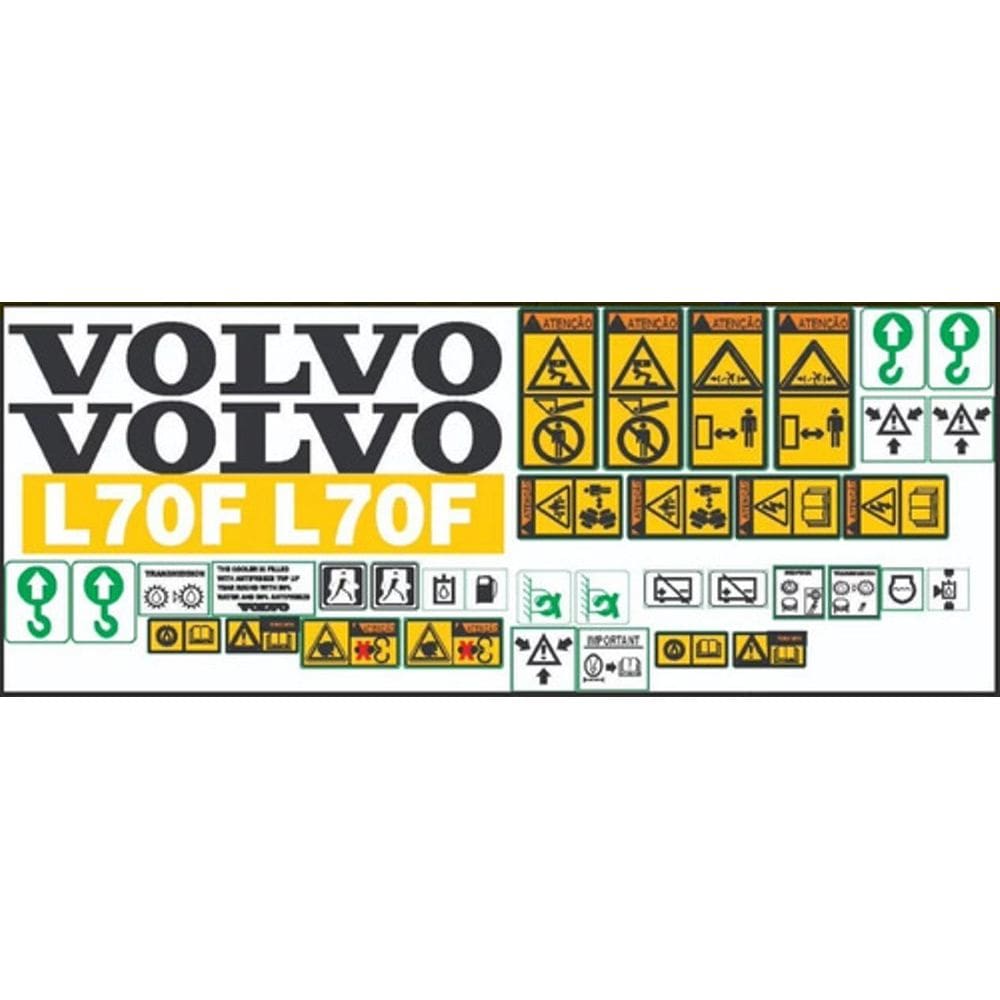 Kit Adesivos Volvo L70 F