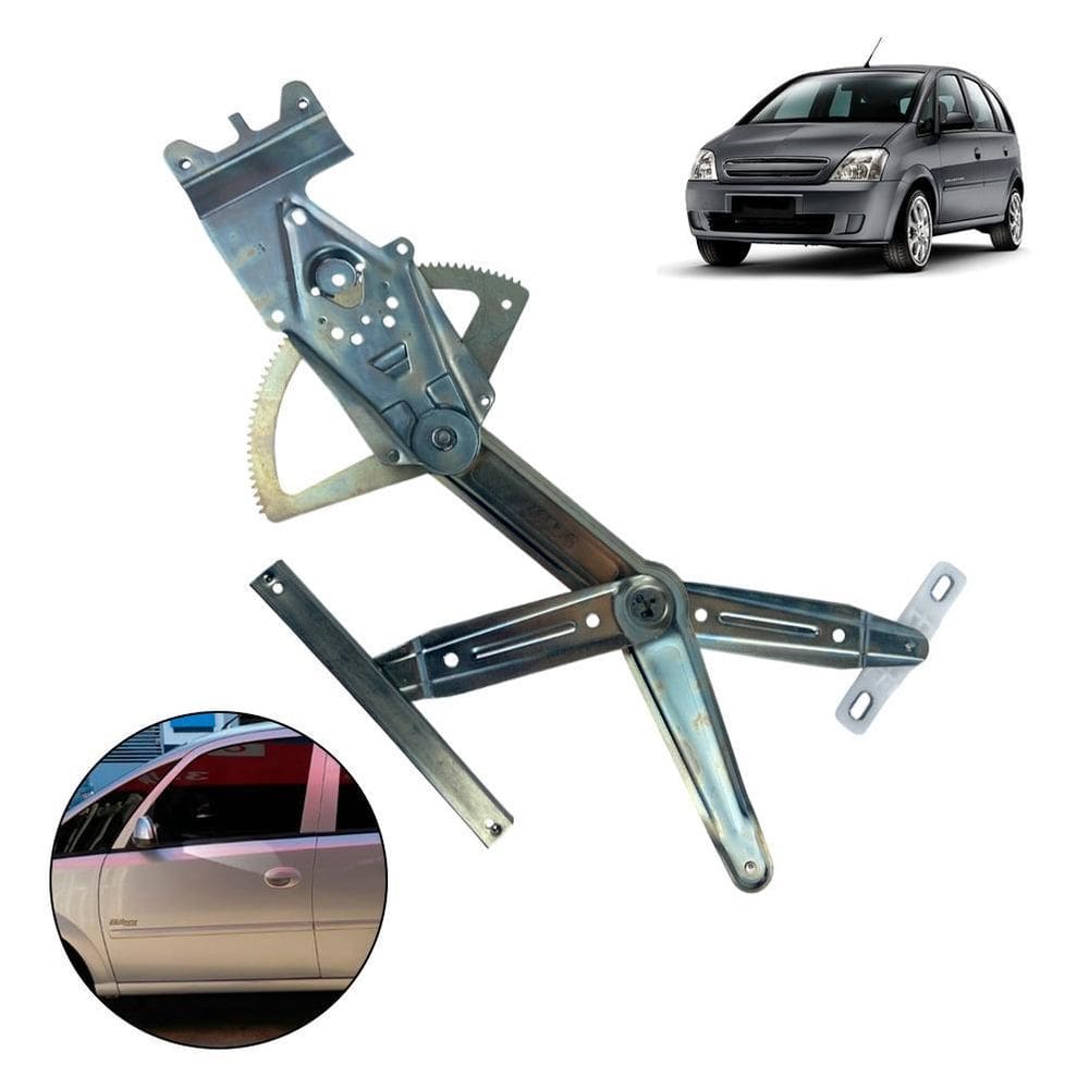 Máquina Vidro Elétrica Diant Esqu Meriva 02 A 12 Motor Origi