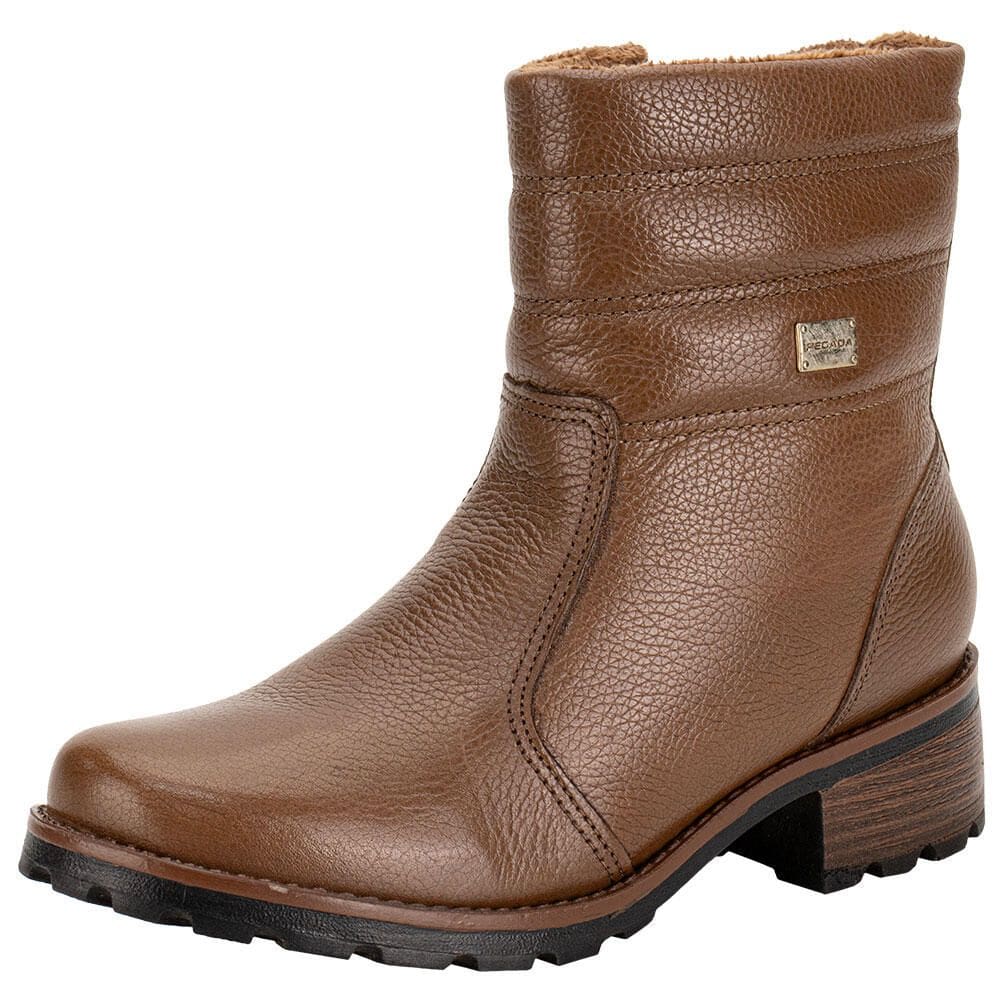 Bota Feminina Cano Baixo Pegada 281417