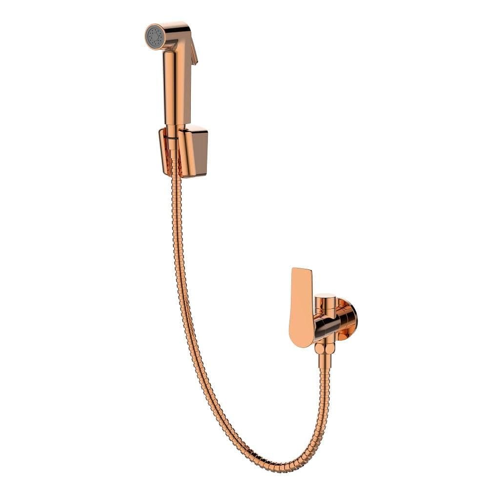 Ducha Higienica Registro e Derivacao Dax Mendoza Rose Gold Dax-1984-mz-rg