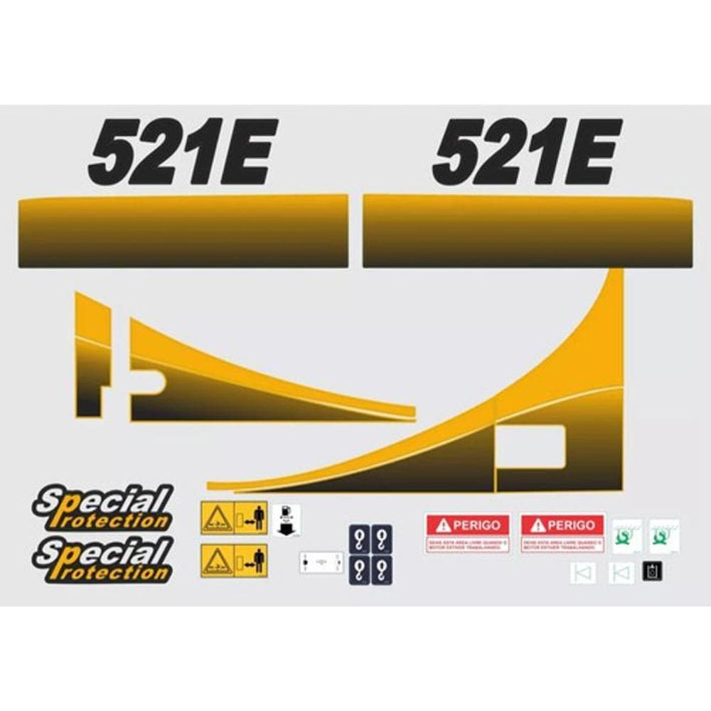 MP - Kit Adesivos   521E Compati vel Com Carr