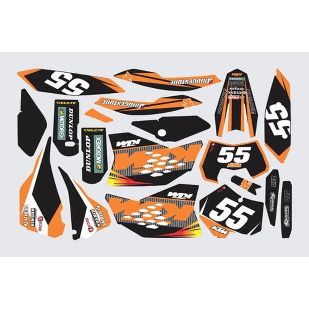 MP - Kit Adesivo Moto Trilha Ktm Sx 125 525 2
