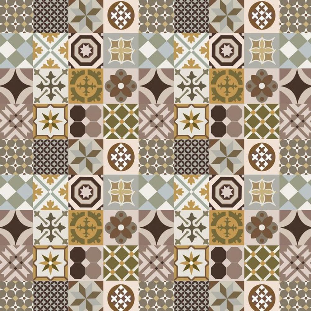 Papel Parede Azulejo Marroquino Cozinha Lavatório Banheiro