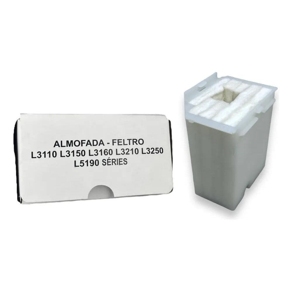 2X Kit Almofada Esponja L5190 L3150 L3160 L3210 L3250 L5290