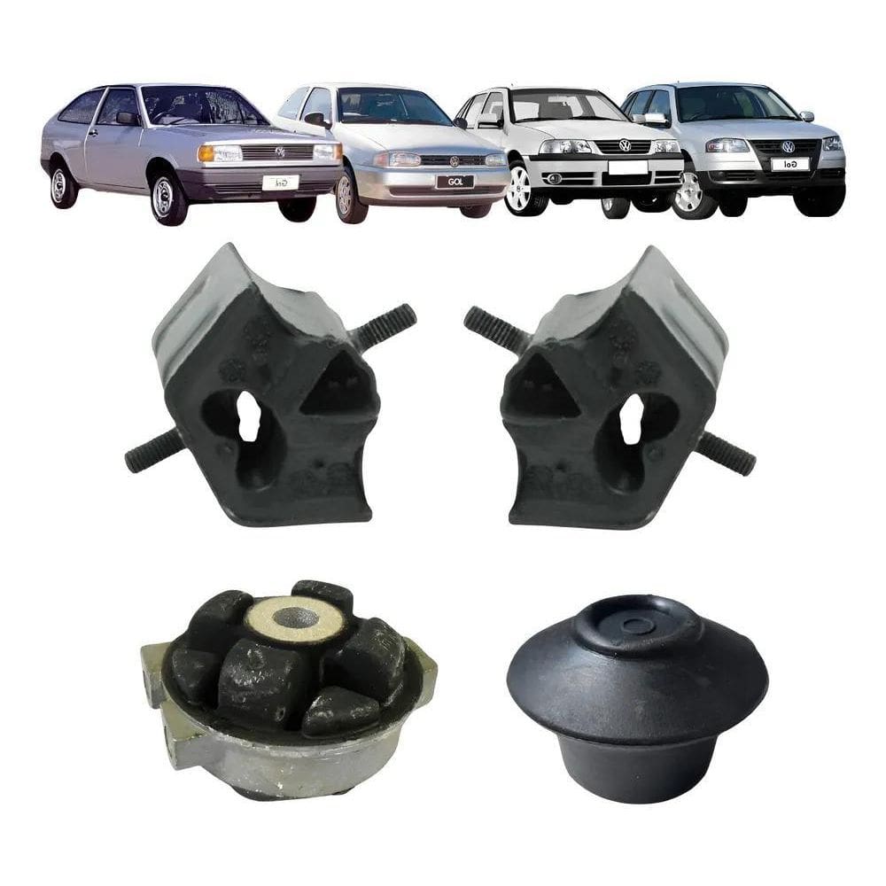 2X Kit Coxim Motor Gol Saveiro Parati G1 G2 G3 G4 Santana Vo