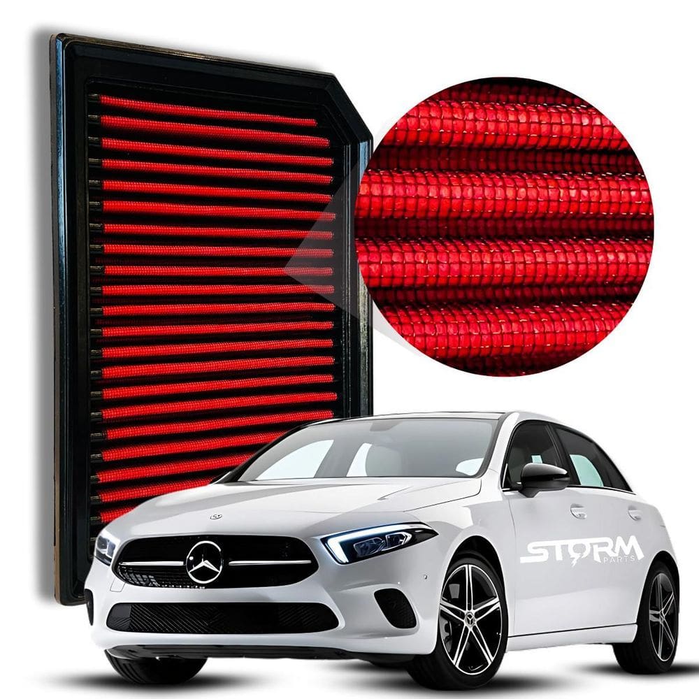 Filtro Ar Esportivo Mercedes A250 2.0 Turbo Ano 2018 A 2024