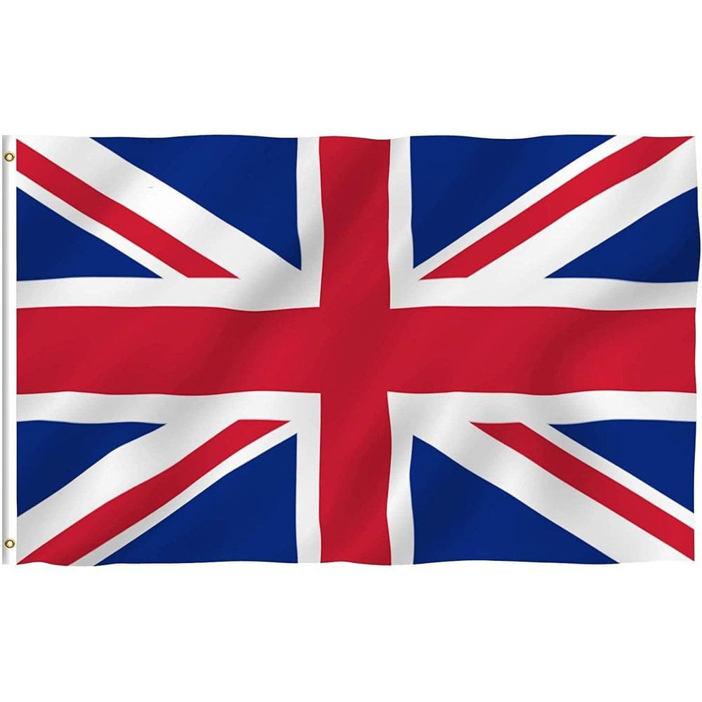 Bandeira Reino Unido Inglaterra 60x90cm - Dupla Face