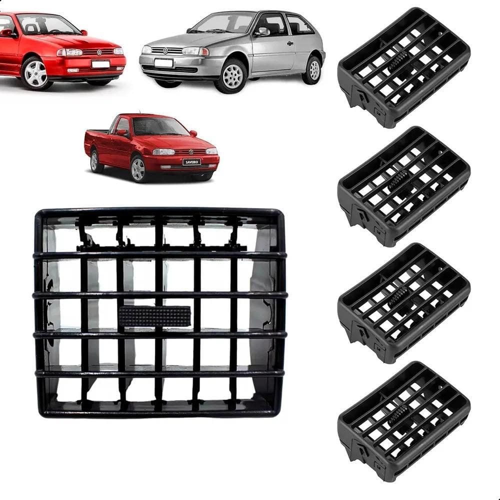 2X Kit 4 Difusores Saida Ar Volkswagen G2 Bola 95 96 97 98 9