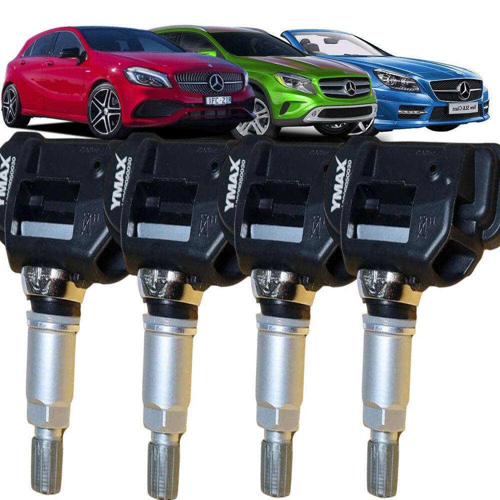 Kit 4 Sensor De Pressão Pneu Tpms C250 C350 C63
