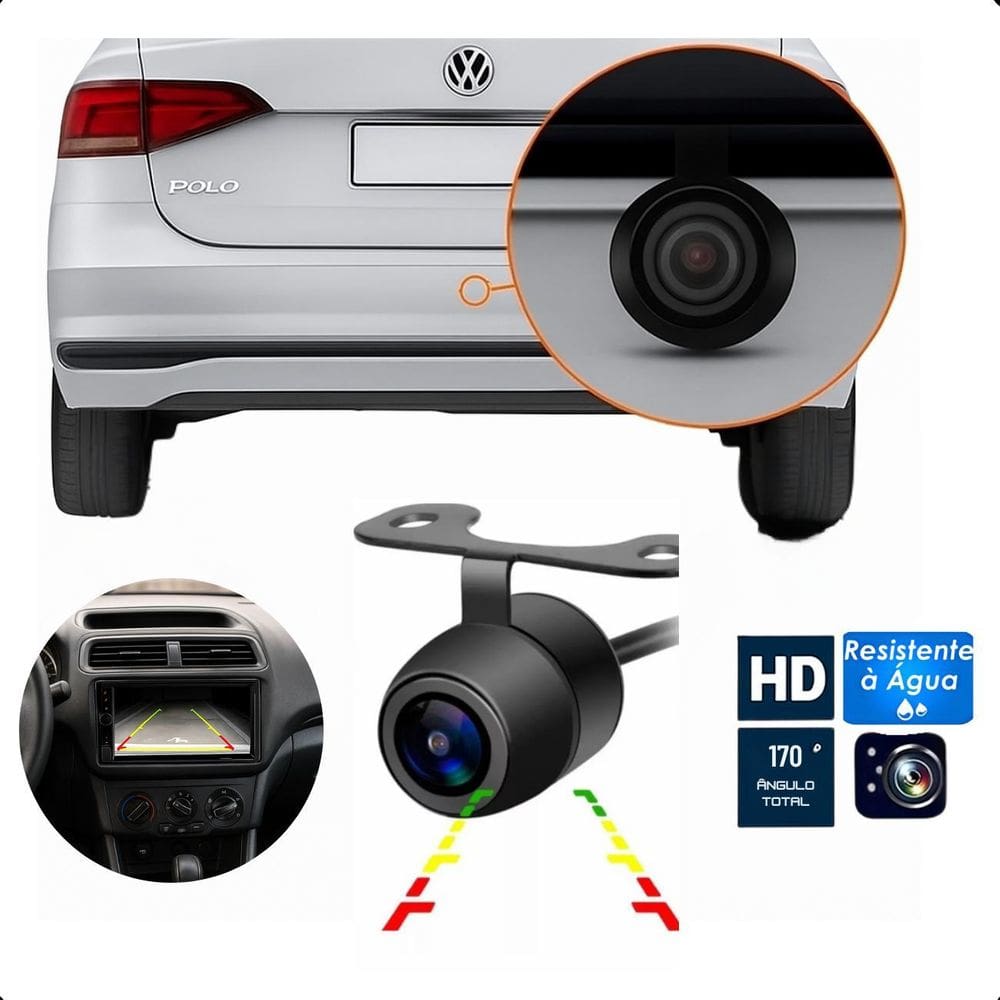 Sistema De Câmera De Ré Para Carros De Pequeno, Grande Porte