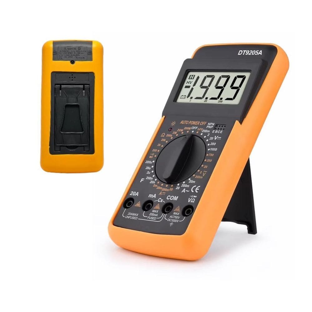 Medidor Para Capacitores E Tensão Com Display Lcd