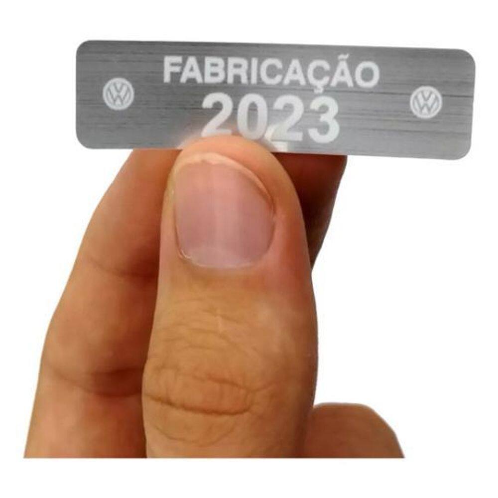 Adesivo Etiqueta Ano Fabricação Compatível Volkswagen 2023