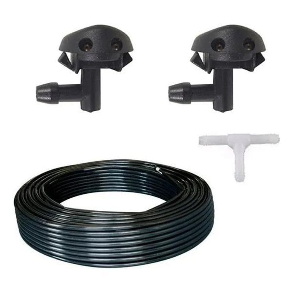2X 2 Brucutu Esguicho Parabrisa + Mangueira Corsa Omega Vect