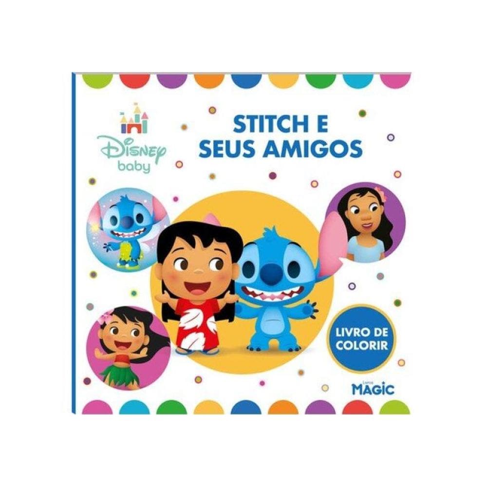 Stitch E Seus Amigos - Para Colorir