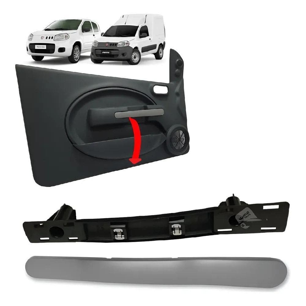 2X Suporte Moldura Puxador Porta Novo Fiorino Le K