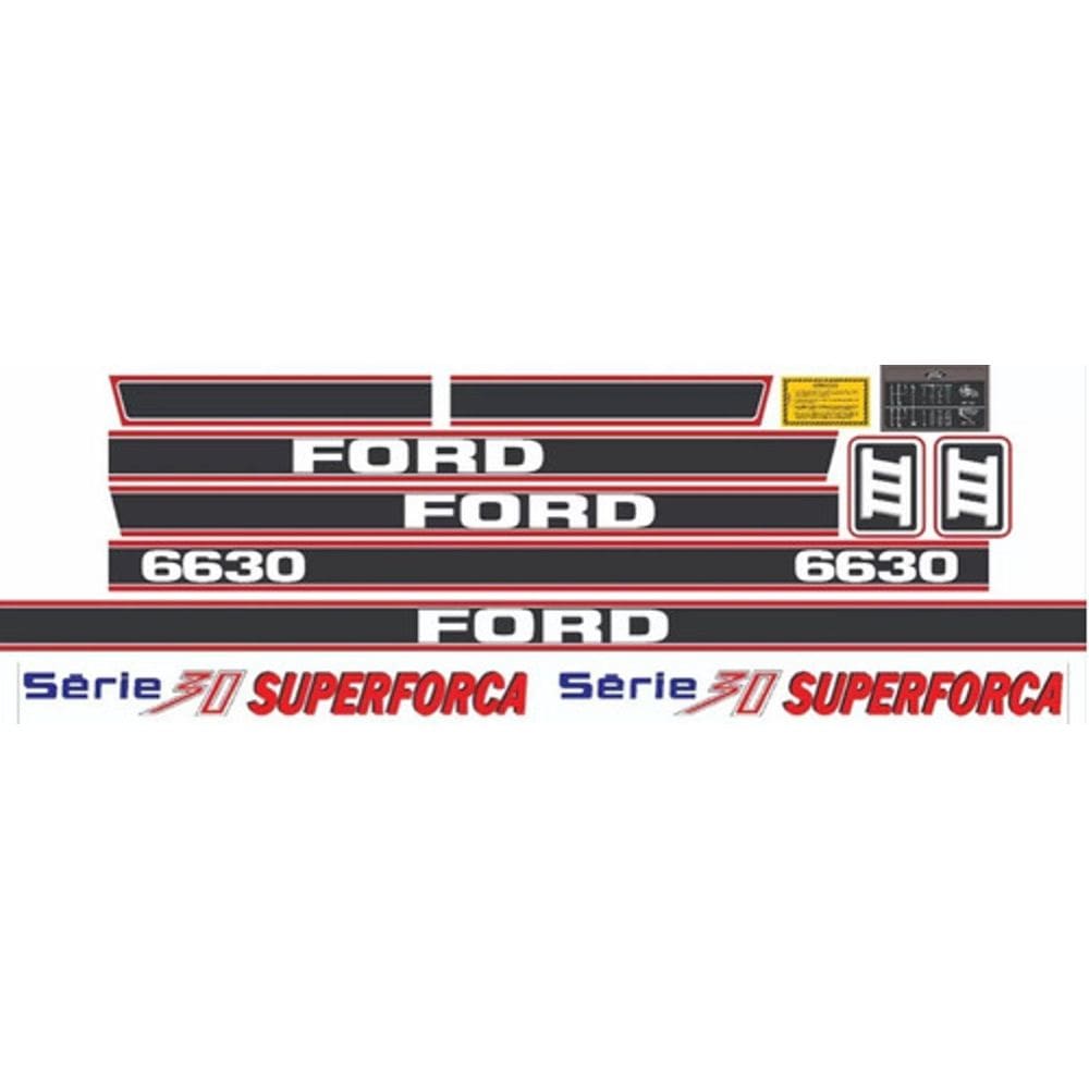 Kit Adesivos Ford 6630 Super Força