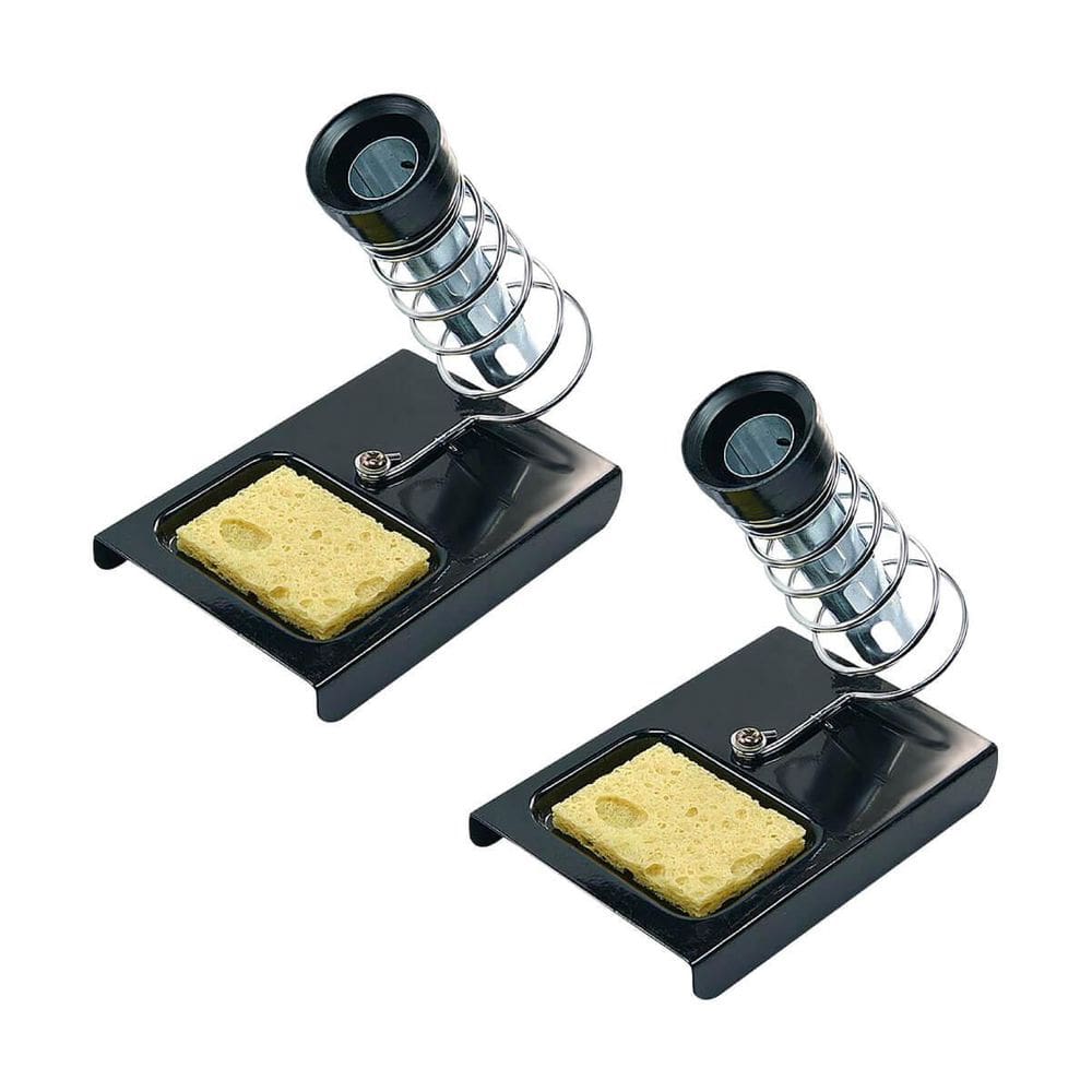 2X Suporte Ferro De Solda Com Mola E Esponja Vegetal - Kokay