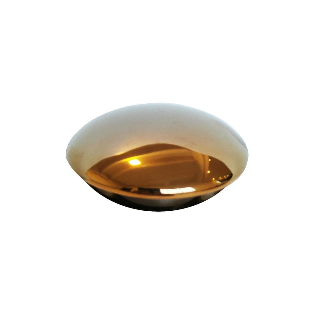 Tampa De Cerâmica Dourada Brilhante Para Válvula Click