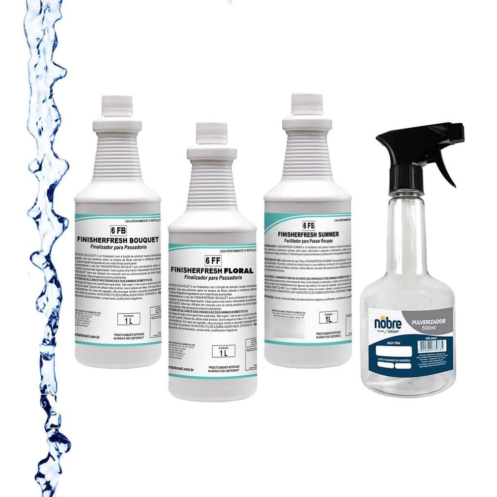 Kit Cheiro De Rico Fnisherfresh Bouquet Summer Floral