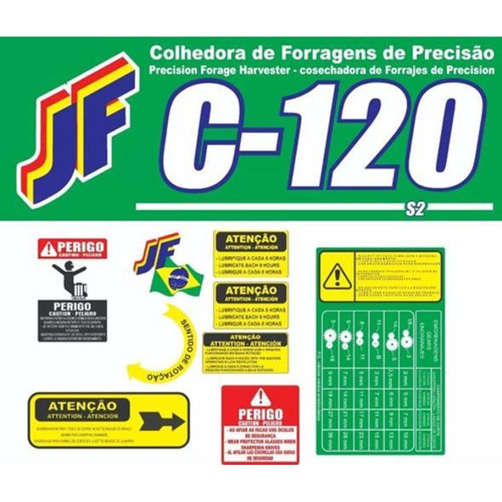 Kit Adesivos Jf C-120 S2