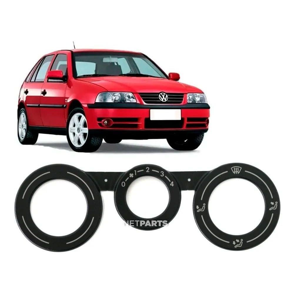 2X Moldura Comando S/Ar Condicionado Gol Parati Saveiro G3 G