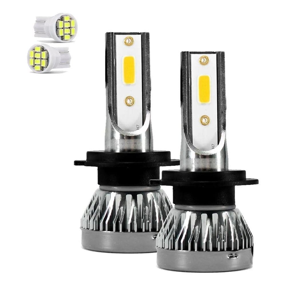 2X Kit Ultra Led Nano 22000Lm 6500K H1 H3 H4 H7 H11 H27 Hb4