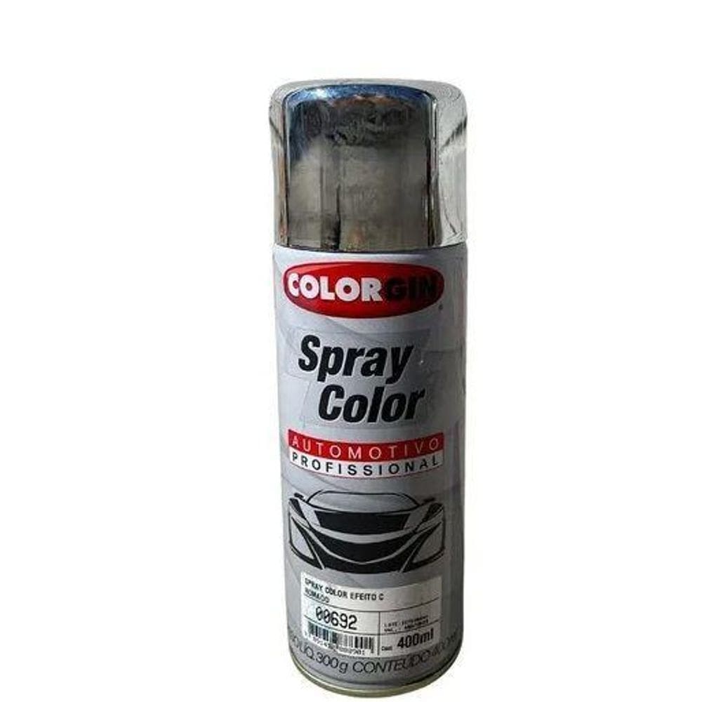 Colorgin Spray Color Efeito Cromado 400Ml