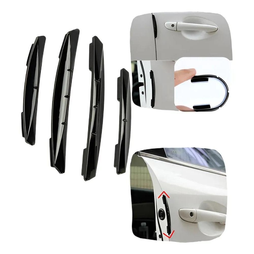 2X Protetor Canto Porta Veicular Anti Impacto Carro Universa