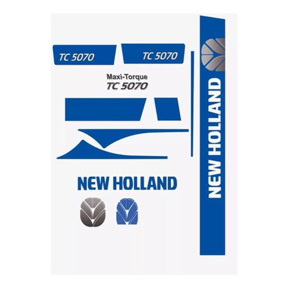 Kit Adesivos Colheitadeira Tc5070 5070 G2 Completo