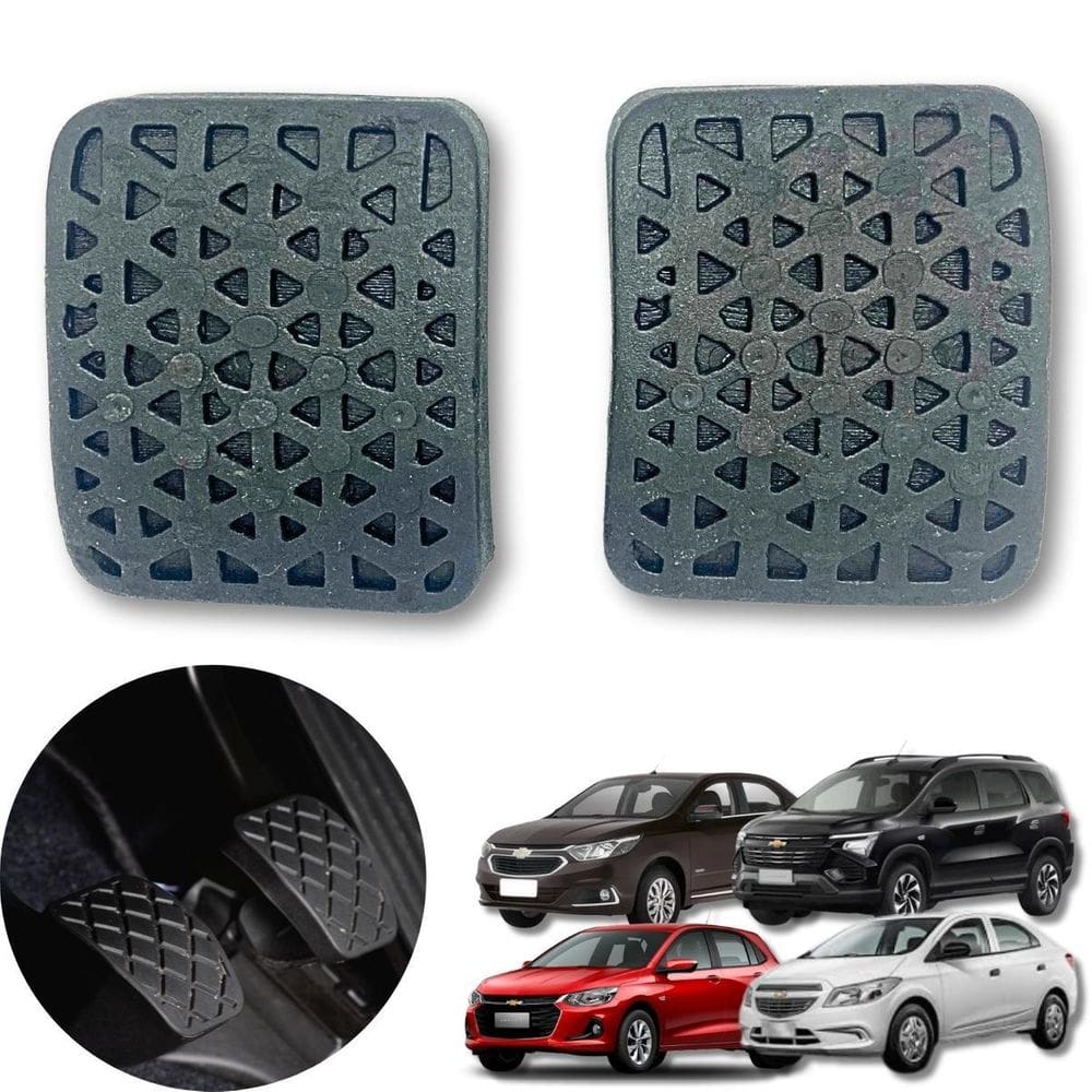 Par Capas Pedal Freio Embreagem Onix Prisma Spin Cobalt