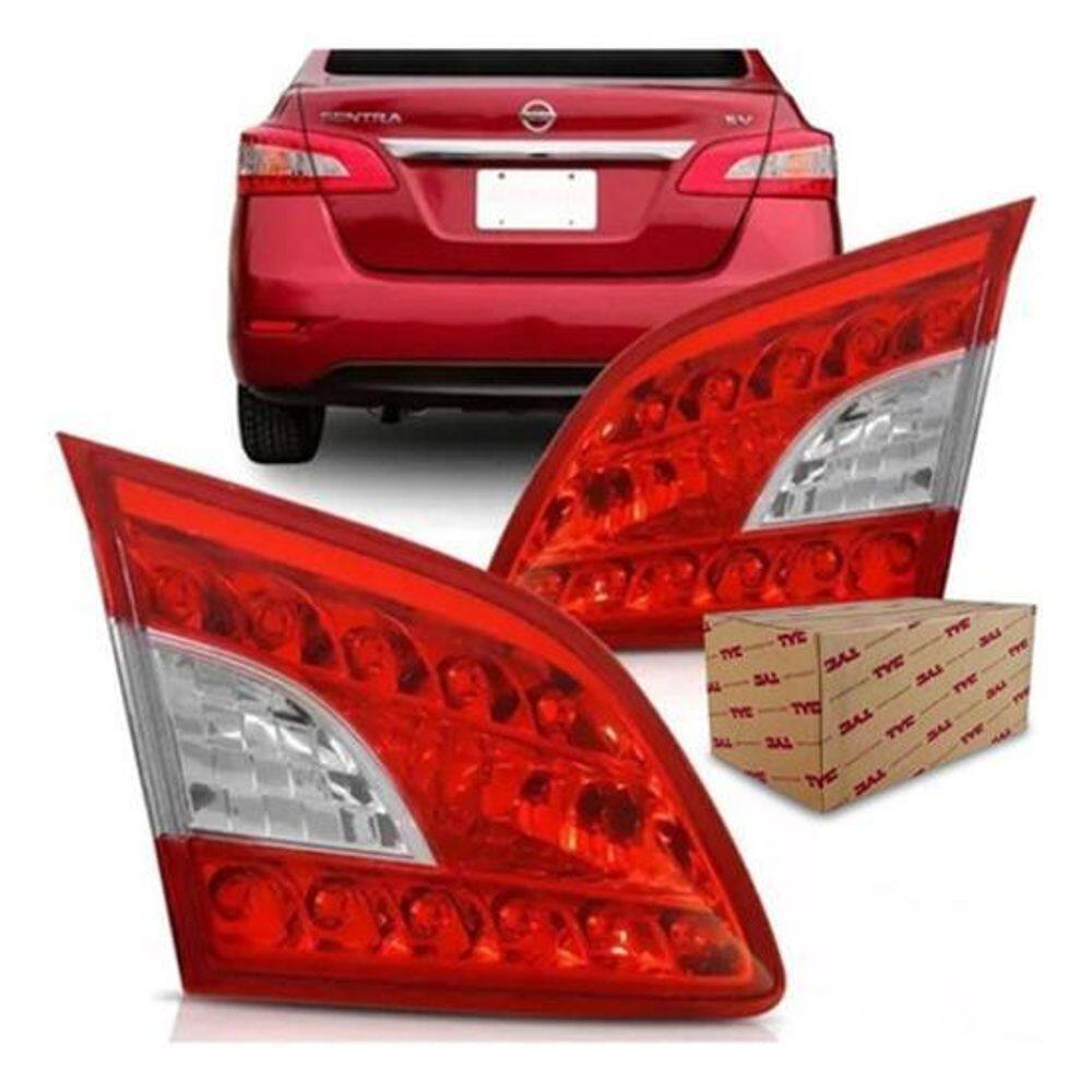 Lanterna Carro Traseira Sentra 2016 Tampa Tyc Novo