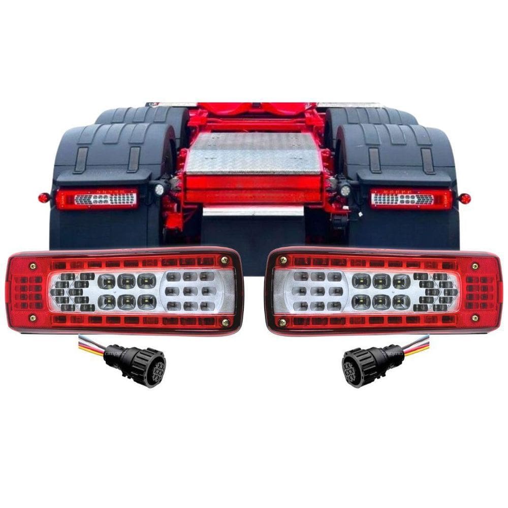 Kit Lanterna Volvo Fh16 Fh Vm Fm 16 Após 2015 + Chicotes