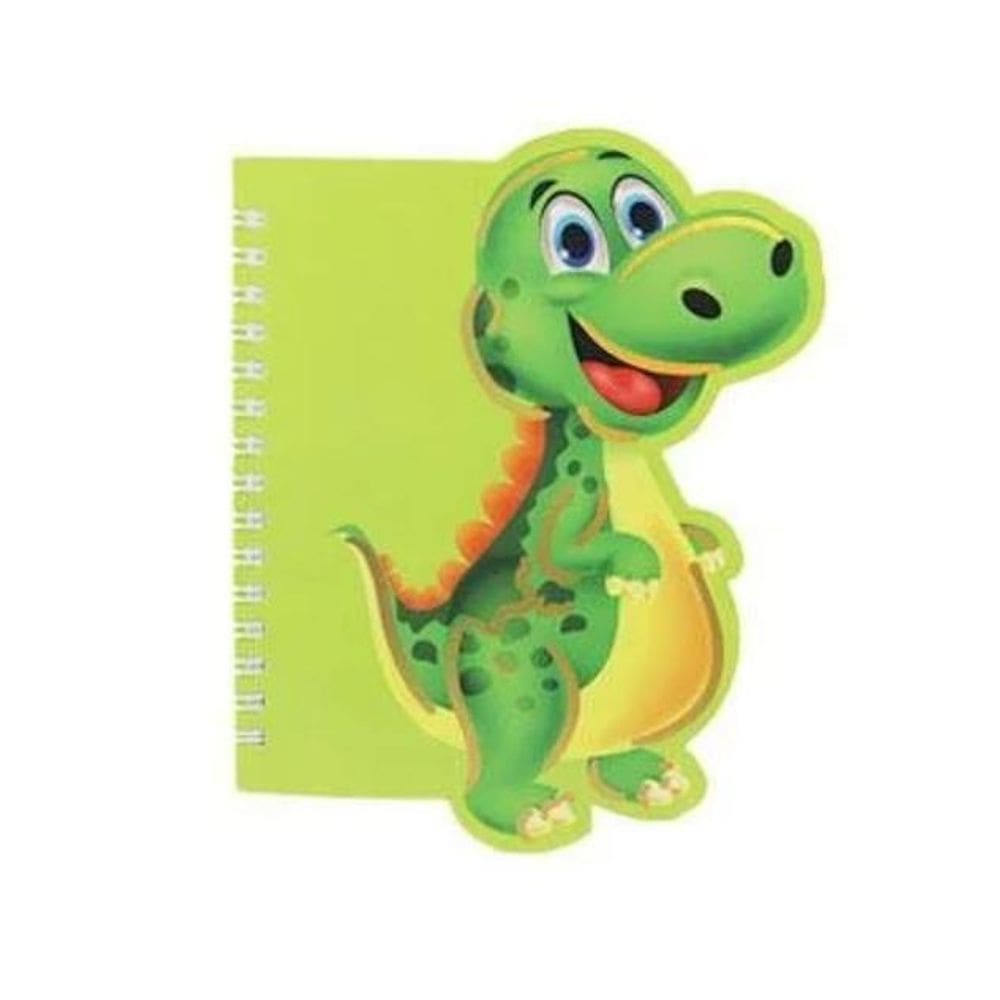 Bloco De Recado Caderninho Carinha Animais Dinossauro Notas