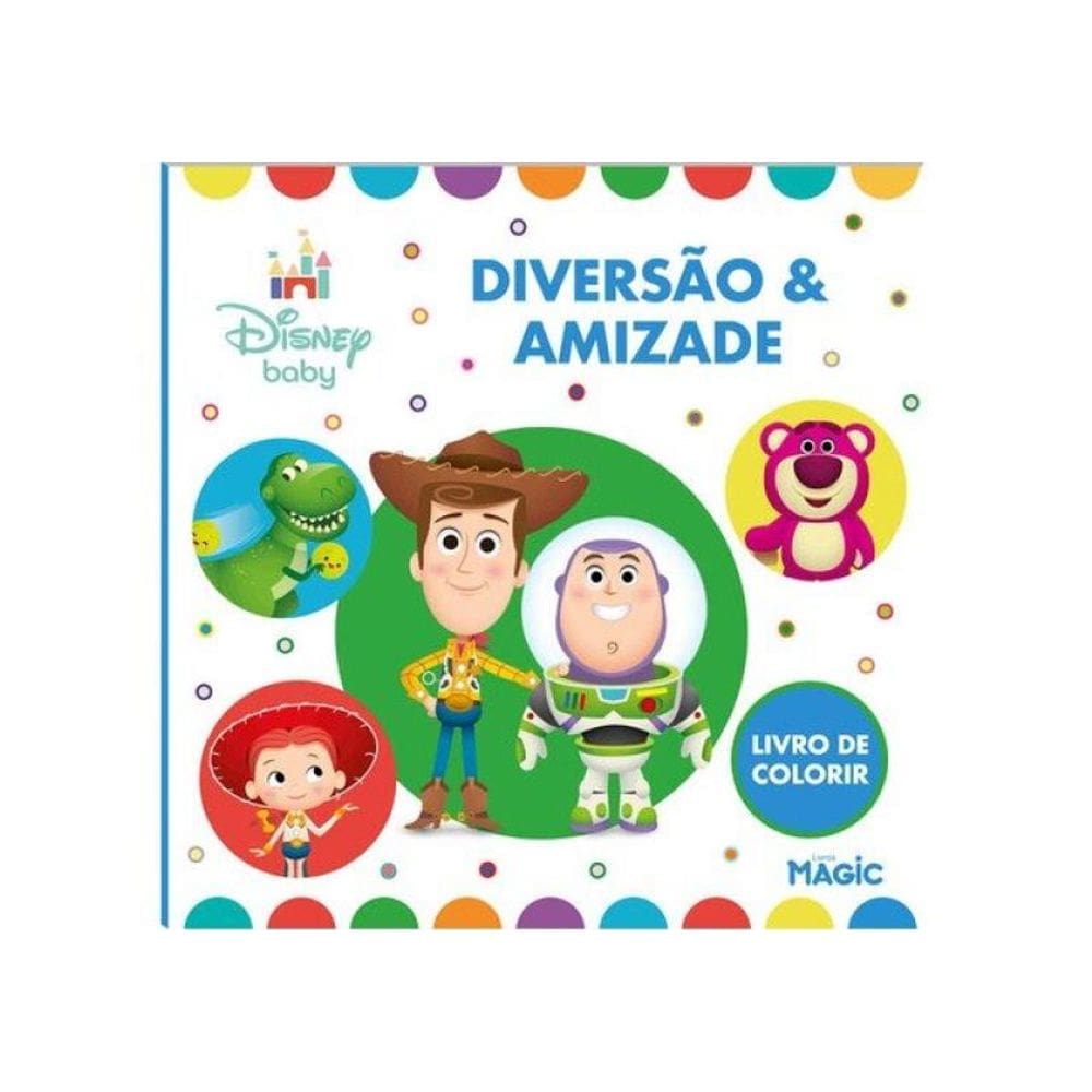 Diversão E Amizade - Toy Story Para Colorir
