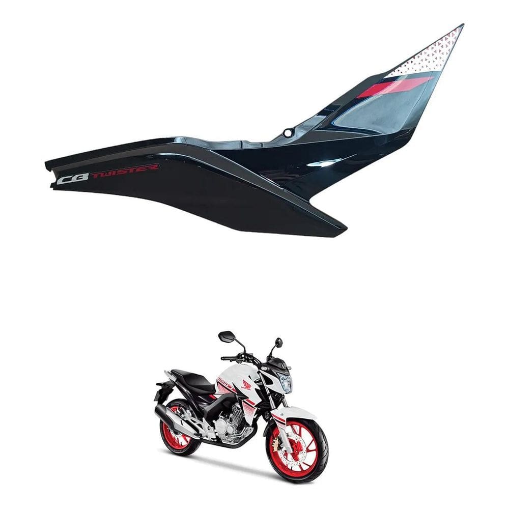Honda Cb250F Twister Rabeta Lateral Direita Branca Genuíno