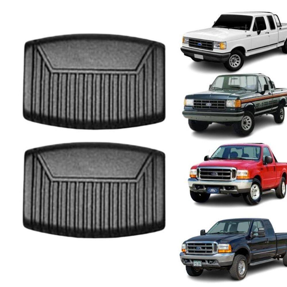 Kit De Capa De Pedal  Freio+Embreagem  Da F1000/F250/F350