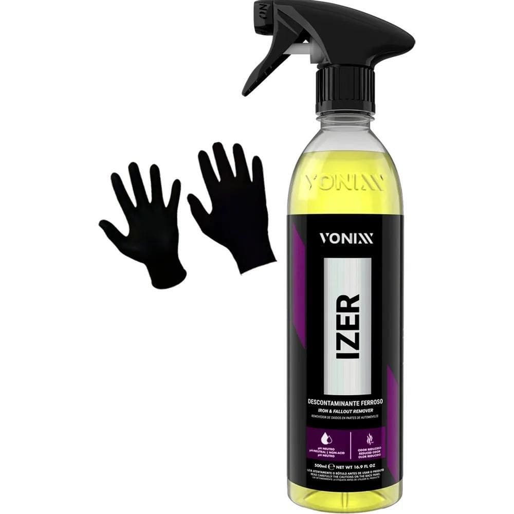 2X Limpa Rodas Izer Vonixx 500Ml Descontaminante Ferroso