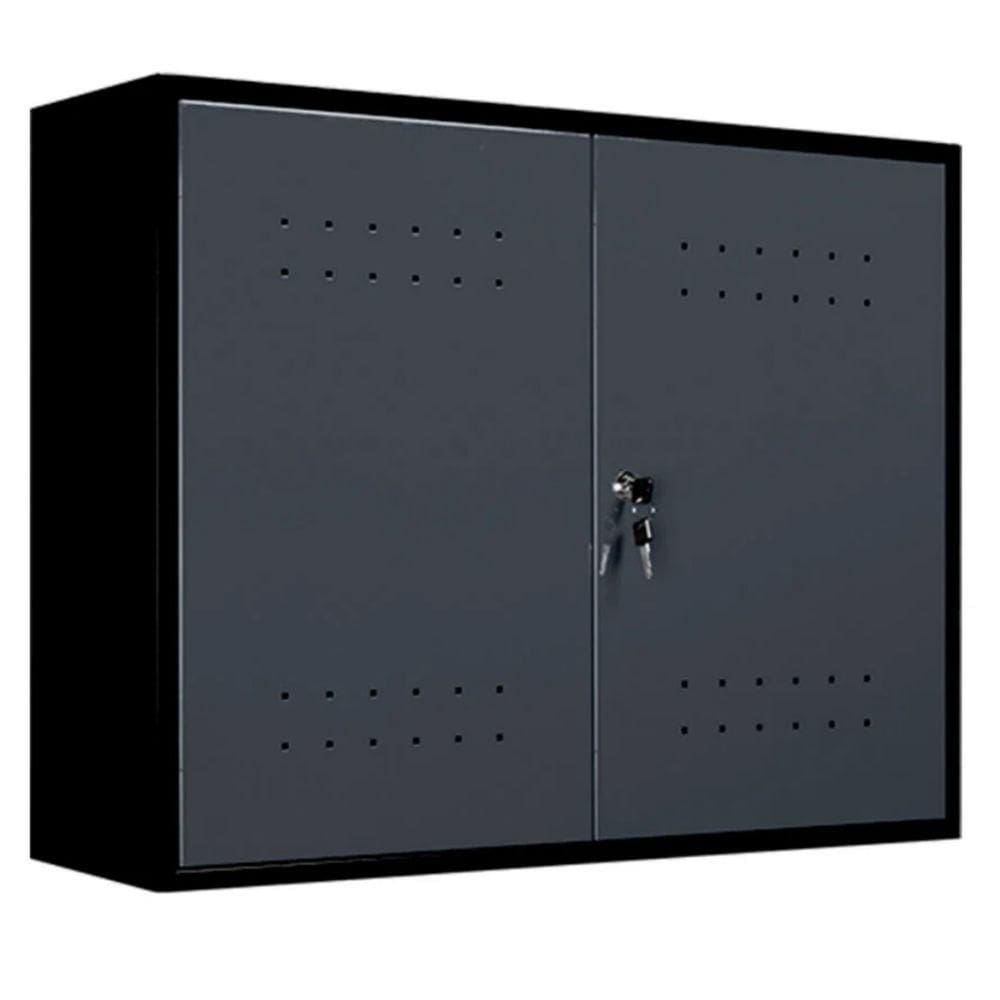 Armário Aéreo 1 Prateleira ábile Dark Presto