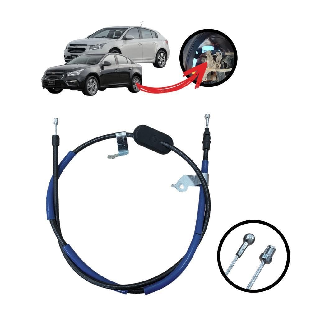 Cabo Freio Mão Traseiro Esquerdo Freio Disco Cruze 2012 A 16