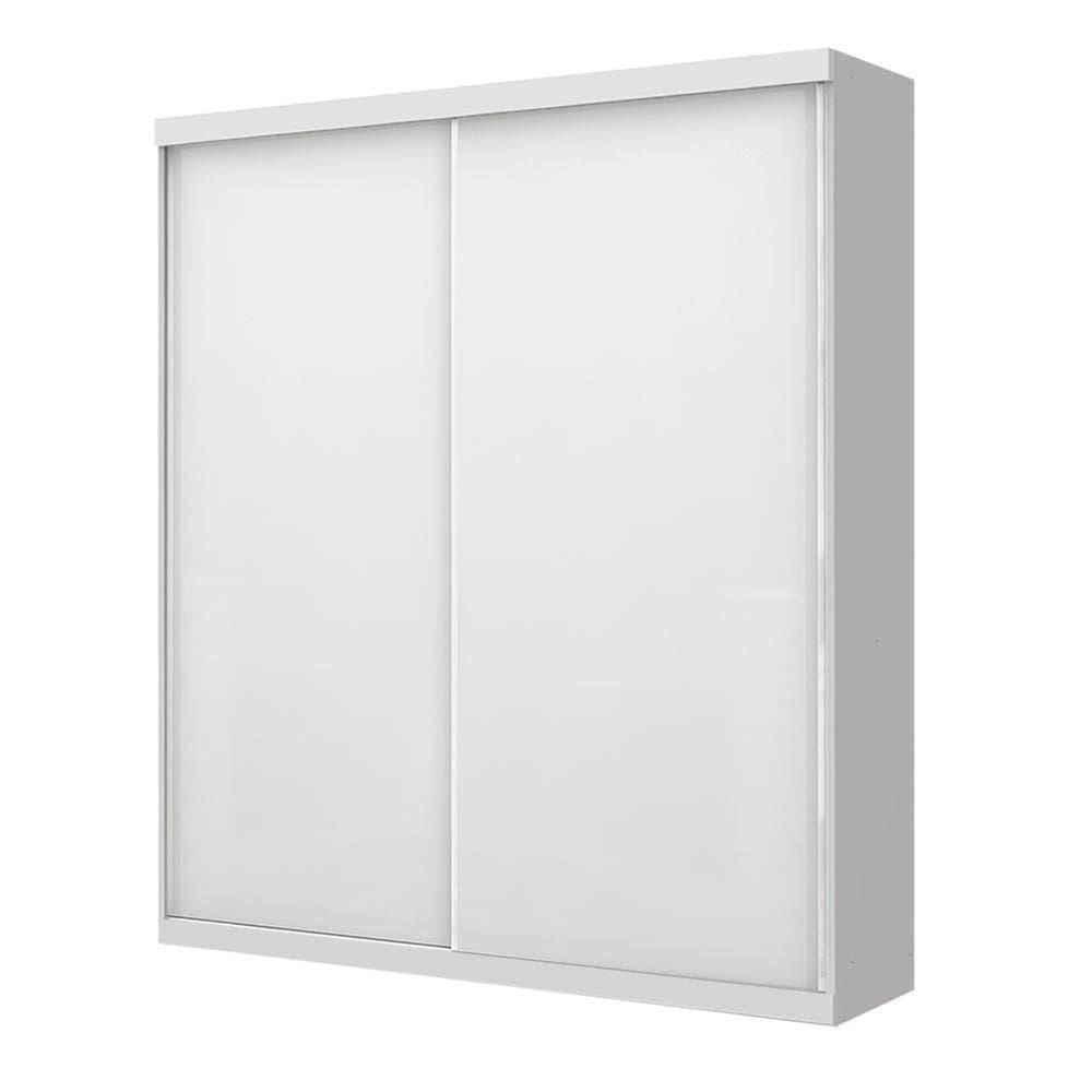 Guarda Roupa Solteiro 2 Porta De Correr Kiara Minastex Branco