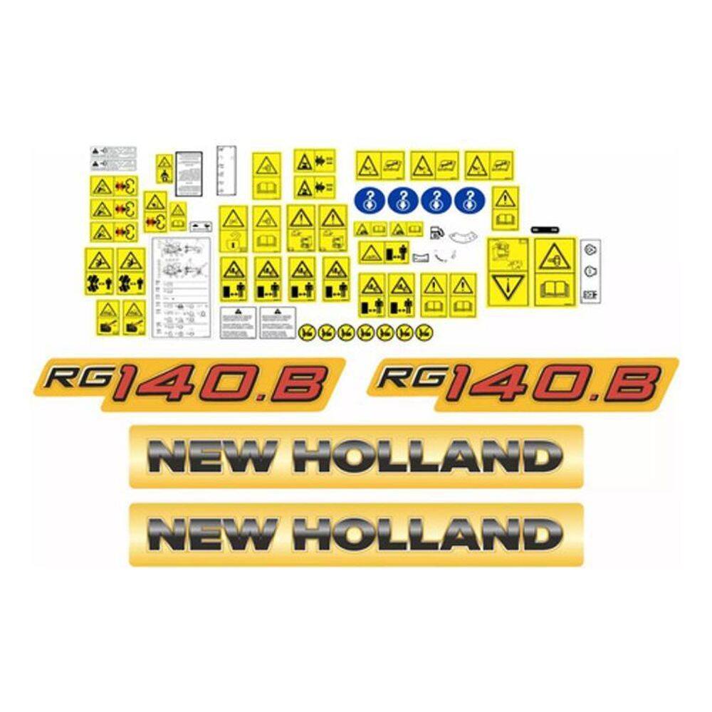 Kit Adesivos - New Holland Rg140.B