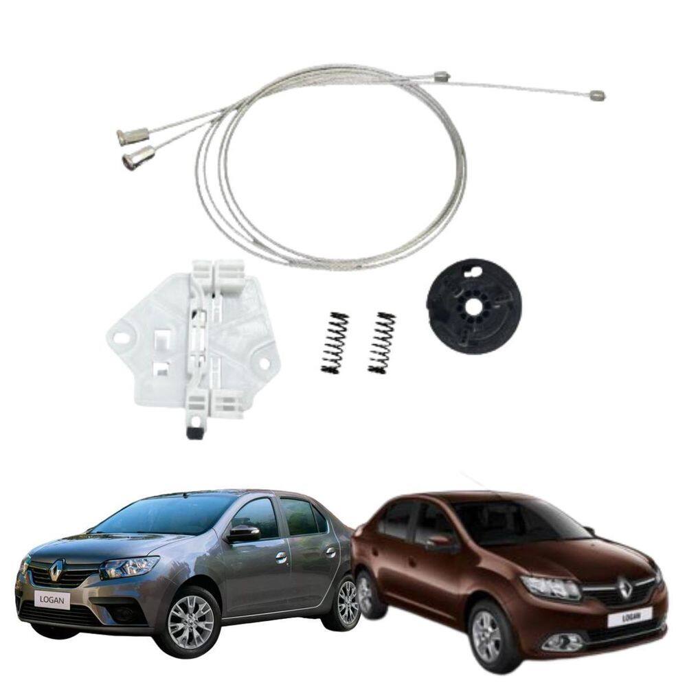 Kit Reparo Vidro Elétrico Dianteiro Ld/Le Sandero 2007 A2013