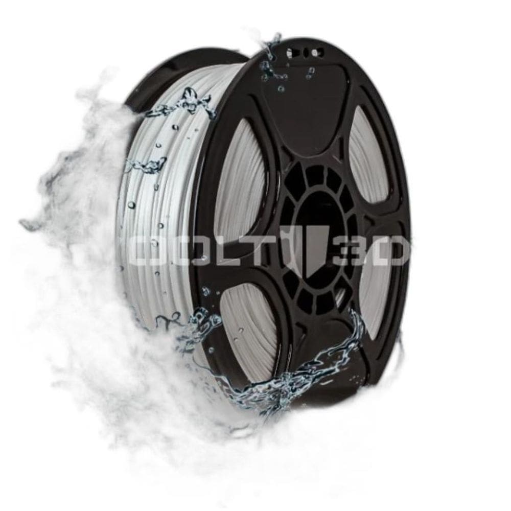 Filamento Impressão 3D Voolt Pla Branco Perola Silk 1Kg