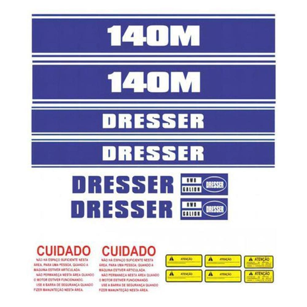 Kit Adesivos Dresser 140M
