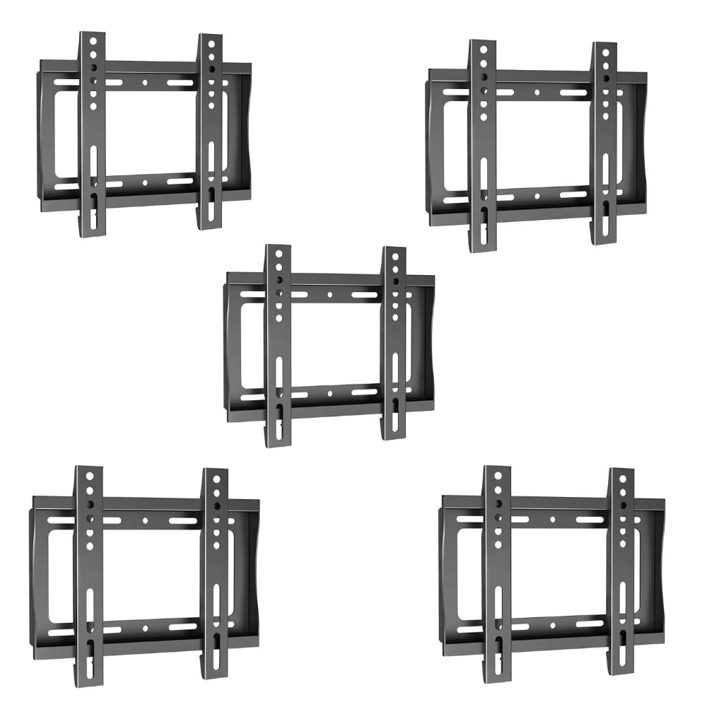 Kit 5 Suporte Tv Fixo Parede Universal Tvs 14 A 55 Polegadas