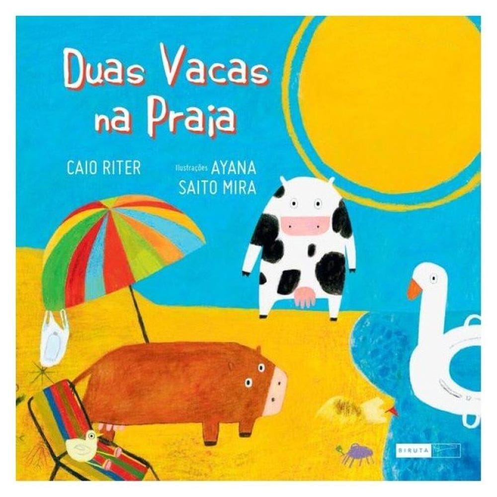 Duas Vacas Na Praia