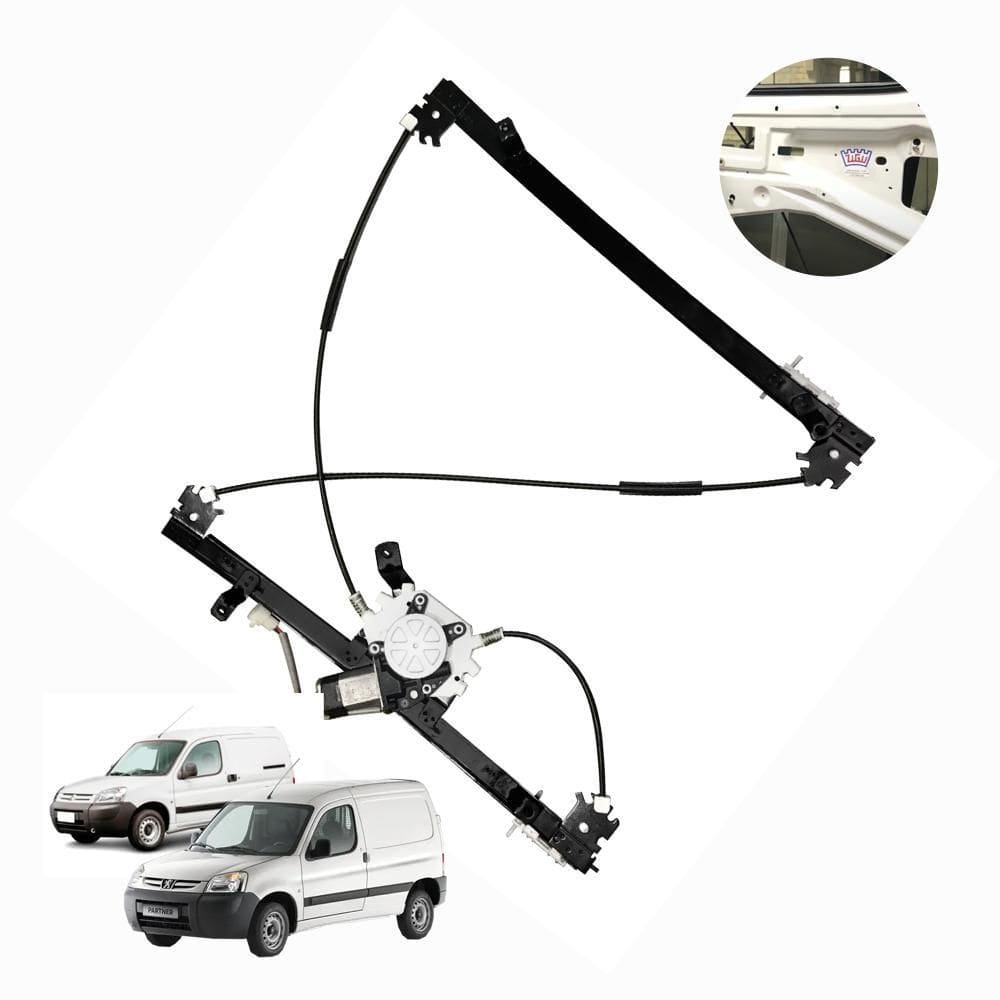 Máquina Vidro Elétrica Berlingo Partner Direita Com Motor