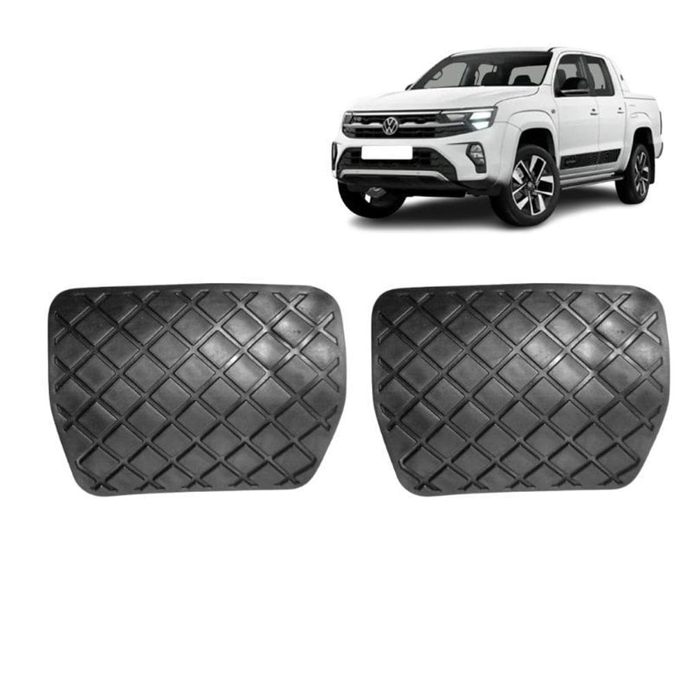 Kit De Capa De Pedal Freio+Embreagem Da Amarok 2010/2021