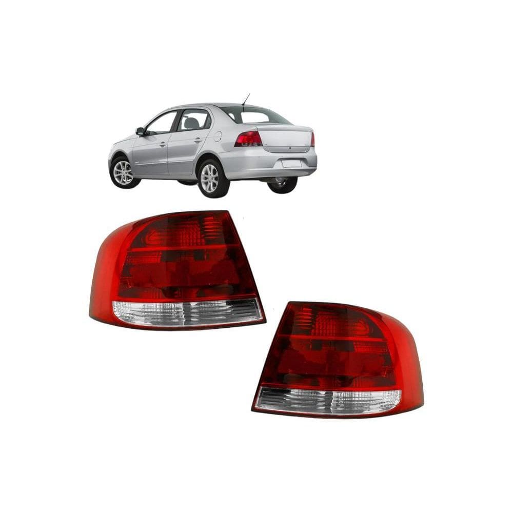 Par Lanterna Traseira Voyage G5 2008/2012 - Esquerdo/Direito